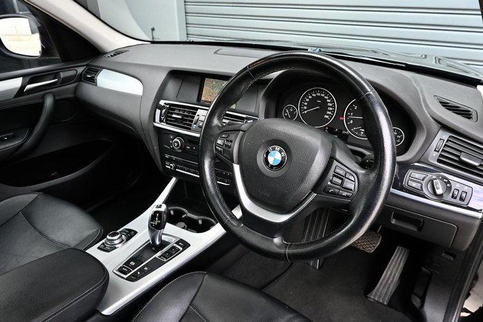 2012 BMW X3 xDrive20i F25 MY12.5 4X4 Constant Black