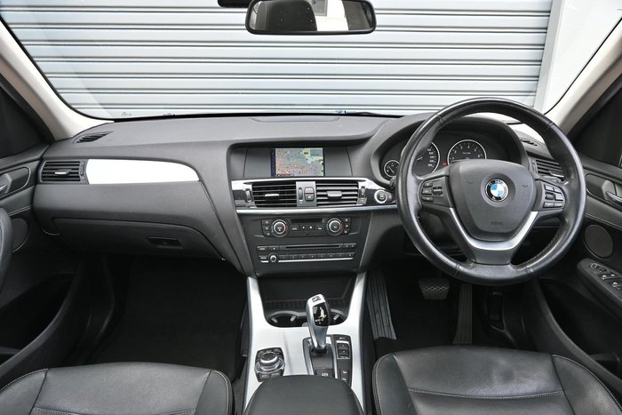2012 BMW X3 xDrive20i F25 MY12.5 4X4 Constant Black
