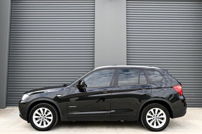 2012 BMW X3 xDrive20i F25 MY12.5 4X4 Constant Black