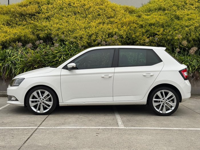 2016 SKODA Fabia 81TSI NJ MY17 Candy White
