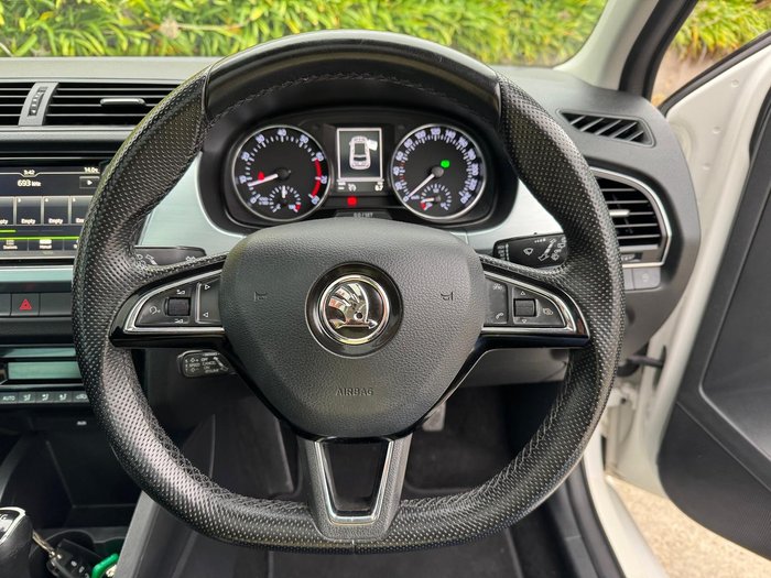 2016 SKODA Fabia 81TSI NJ MY17 Candy White