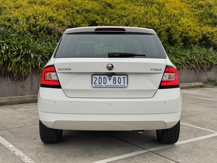 2016 SKODA Fabia 81TSI NJ MY17 Candy White