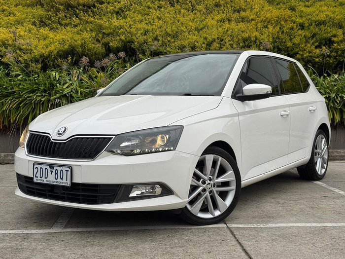 2016 SKODA Fabia 81TSI NJ MY17 Candy White