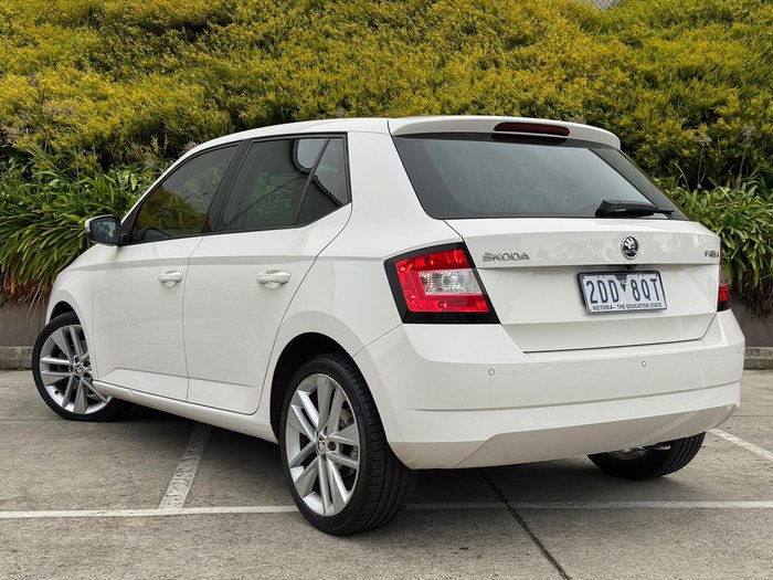 2016 SKODA Fabia 81TSI NJ MY17 Candy White