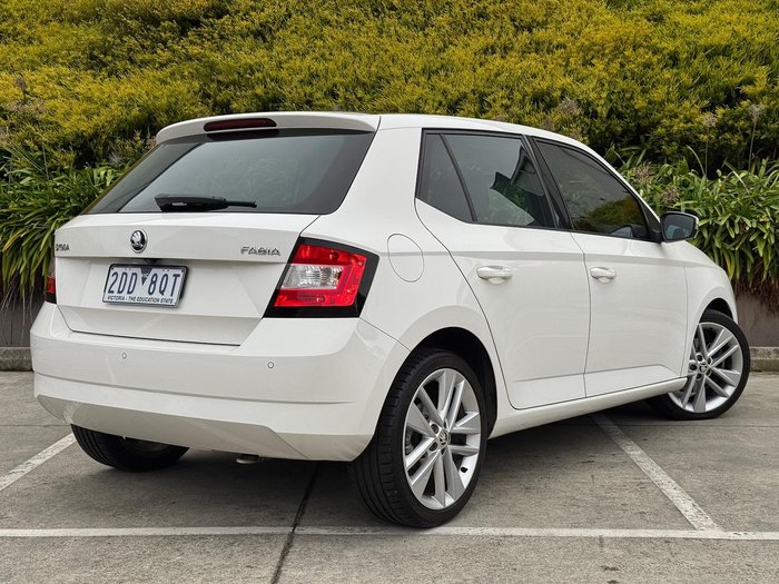 2016 SKODA Fabia 81TSI NJ MY17 Candy White