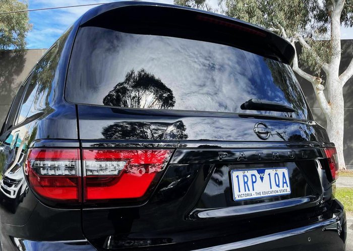 2020 Nissan Patrol Ti Y62 Series 5 MY20 4X4 Dual Range Black Obsidian