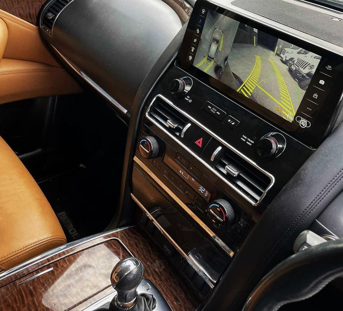 2020 Nissan Patrol Ti Y62 Series 5 MY20 4X4 Dual Range Black Obsidian