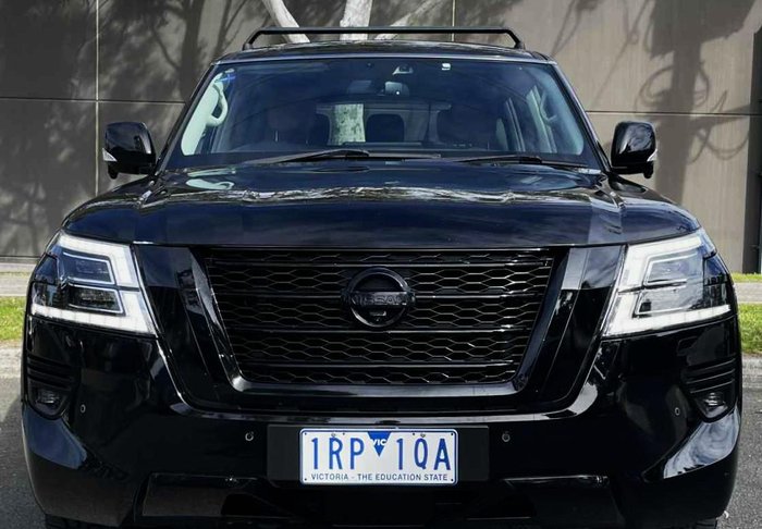 2020 Nissan Patrol Ti Y62 Series 5 MY20 4X4 Dual Range Black Obsidian
