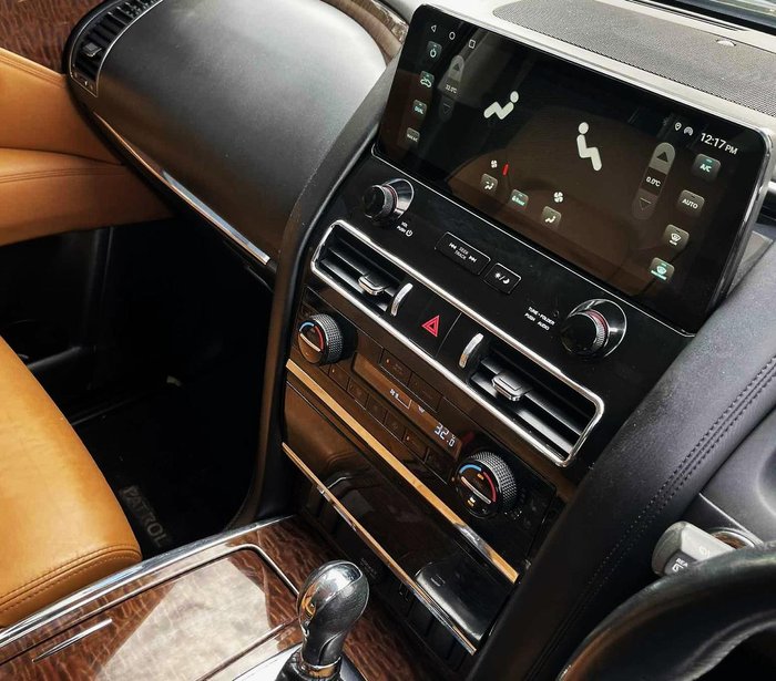 2020 Nissan Patrol Ti Y62 Series 5 MY20 4X4 Dual Range Black Obsidian