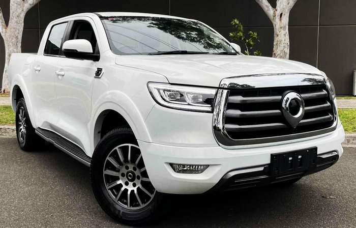 2022 GWM Ute Cannon NPW 4X4 Pearl White