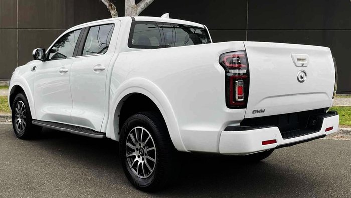 2022 GWM Ute Cannon NPW 4X4 Pearl White