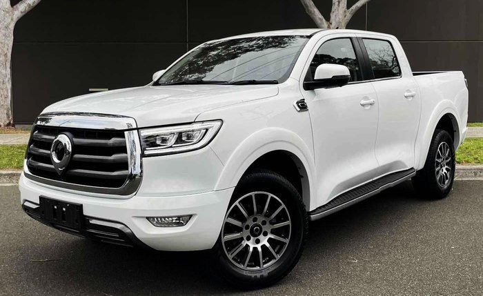 2022 GWM Ute Cannon NPW 4X4 Pearl White