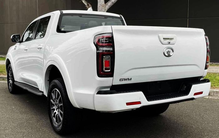2022 GWM Ute Cannon NPW 4X4 Pearl White