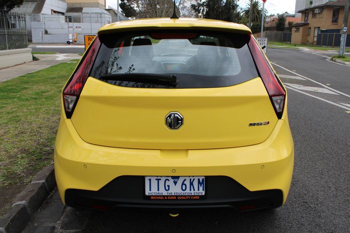 2021 MG MG3 Excite MY21 Tudor Yellow