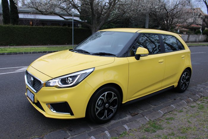 2021 MG MG3 Excite MY21 Tudor Yellow