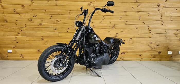 2009 Harley-davidson FLSTSB SOFTAIL CROSS BONES Black