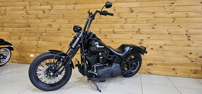 2009 Harley-davidson FLSTSB SOFTAIL CROSS BONES Black