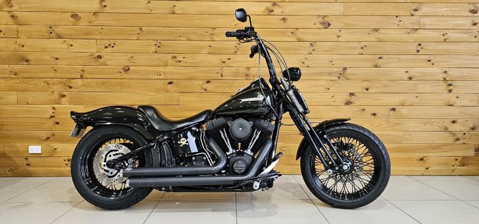 2009 Harley-davidson FLSTSB SOFTAIL CROSS BONES Black