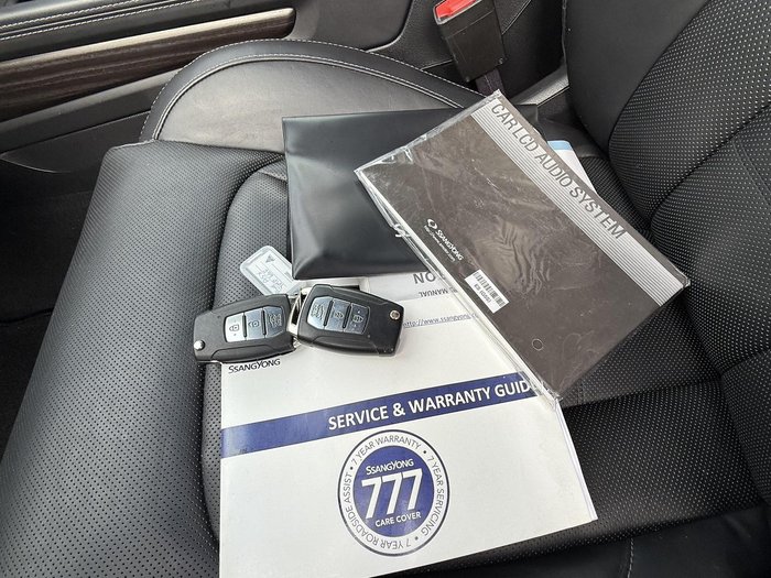 2019 SsangYong Rexton Ultimate Y400 4X4 Dual Range Fine Silver