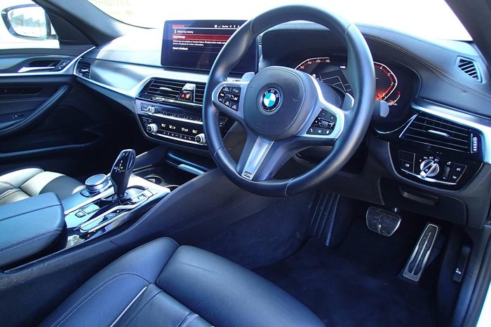 2021 BMW 5 Series 530d M Sport G30 LCI WHITE
