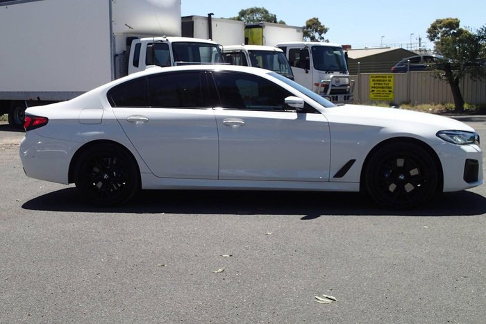 2021 BMW 5 Series 530d M Sport G30 LCI WHITE