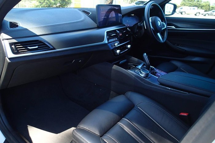 2021 BMW 5 Series 530d M Sport G30 LCI WHITE