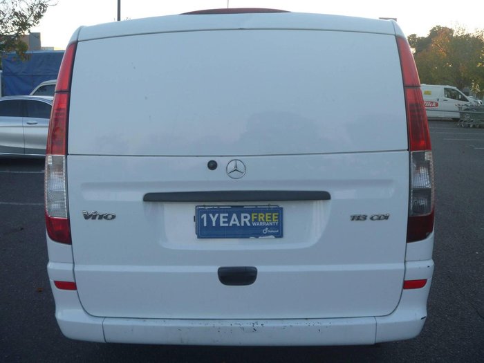 2011 Mercedes-Benz Vito 111CDI 639 MY10 Arctic White