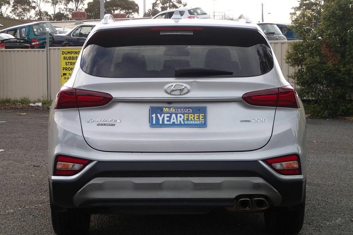 2019 Hyundai Santa Fe Highlander TM.2 MY20 4X4 On Demand Typhoon Silver