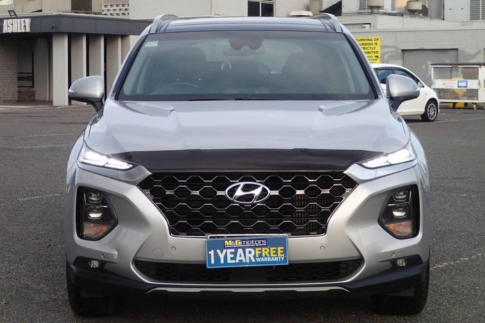 2019 Hyundai Santa Fe Highlander TM.2 MY20 4X4 On Demand Typhoon Silver