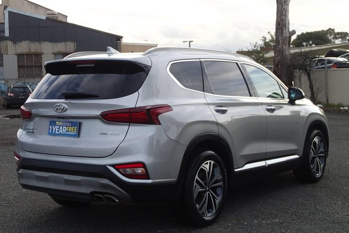 2019 Hyundai Santa Fe Highlander TM.2 MY20 4X4 On Demand Typhoon Silver