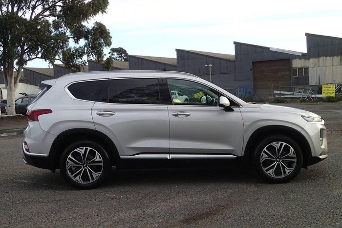 2019 Hyundai Santa Fe Highlander TM.2 MY20 4X4 On Demand Typhoon Silver