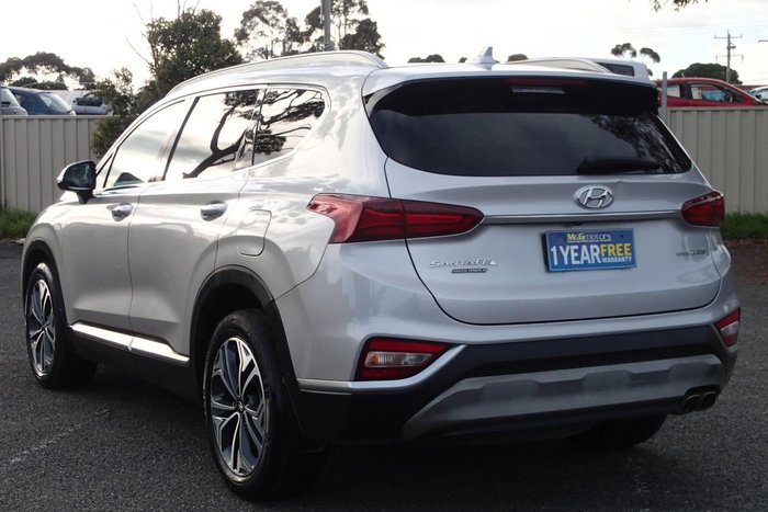 2019 Hyundai Santa Fe Highlander TM.2 MY20 4X4 On Demand Typhoon Silver