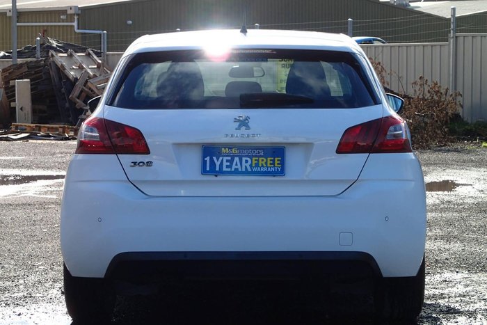 2015 Peugeot 308 Access T9 Bianca White