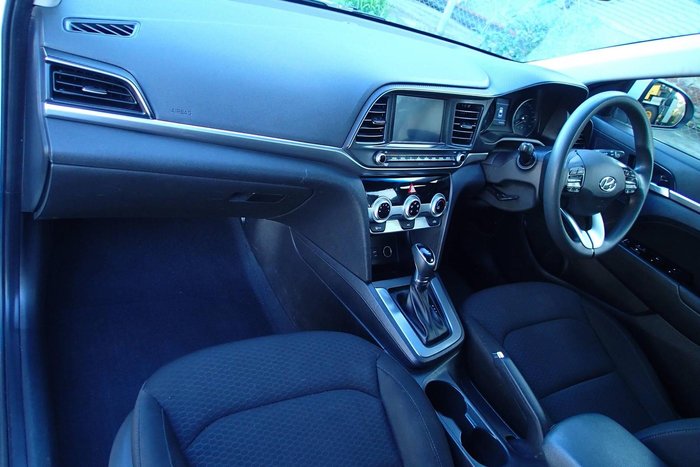 2019 Hyundai Elantra Active AD.2 MY20 Polar White