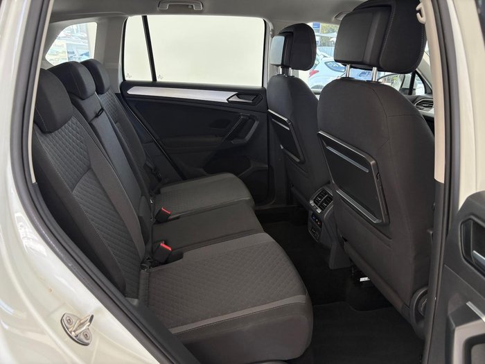 2019 Volkswagen Tiguan 132TSI Comfortline 5N MY19.5 Four Wheel Drive Pure White