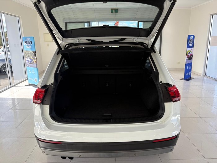 2019 Volkswagen Tiguan 132TSI Comfortline 5N MY19.5 Four Wheel Drive Pure White