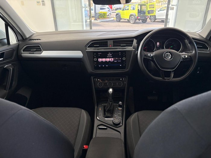 2019 Volkswagen Tiguan 132TSI Comfortline 5N MY19.5 Four Wheel Drive Pure White