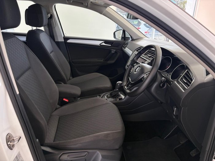 2019 Volkswagen Tiguan 132TSI Comfortline 5N MY19.5 Four Wheel Drive Pure White