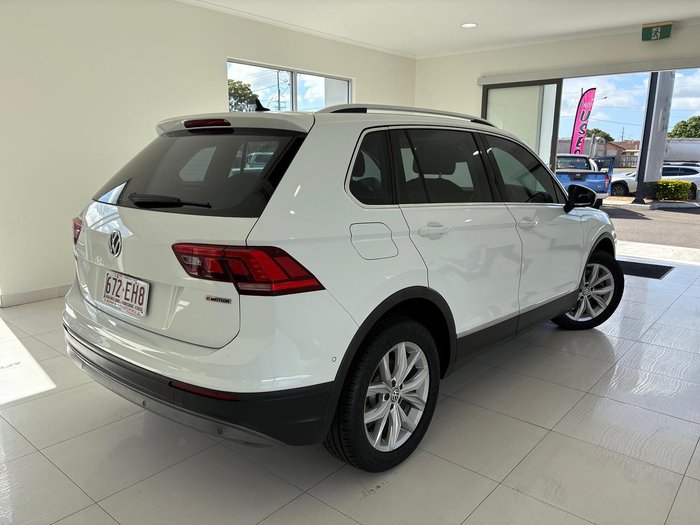 2019 Volkswagen Tiguan 132TSI Comfortline 5N MY19.5 Four Wheel Drive Pure White