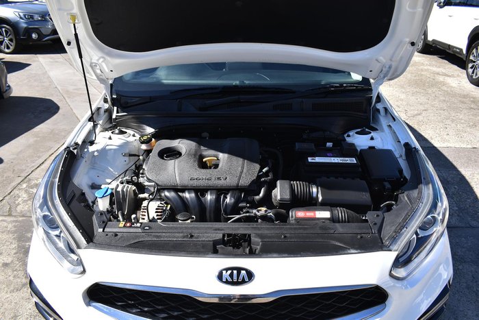 2019 Kia Cerato S BD MY19 Clear White