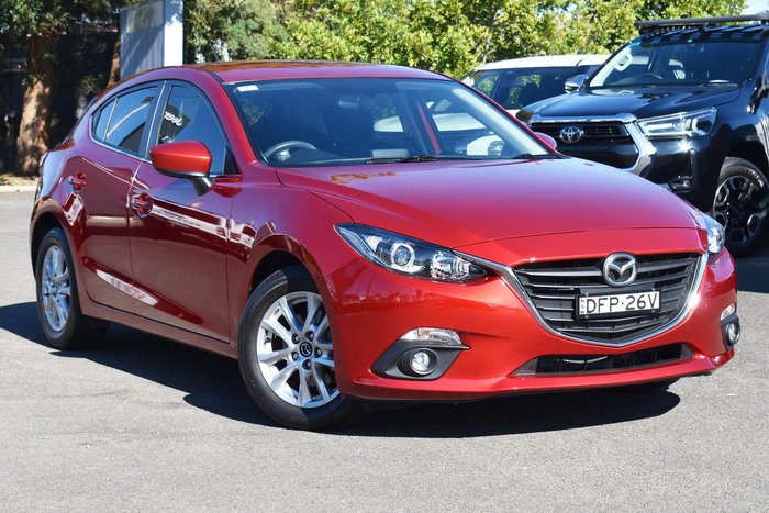 2016 Mazda 3 Maxx BM Series Soul Red