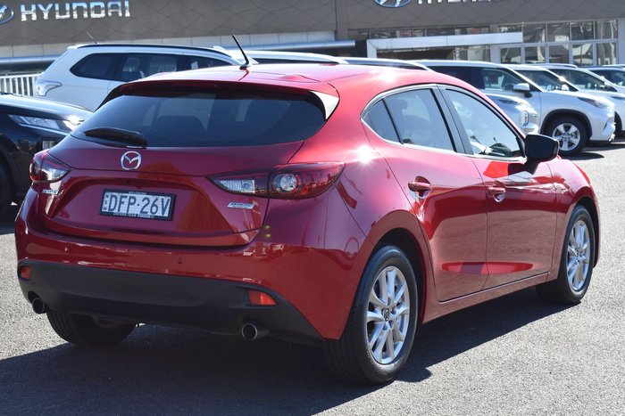 2016 Mazda 3 Maxx BM Series Soul Red