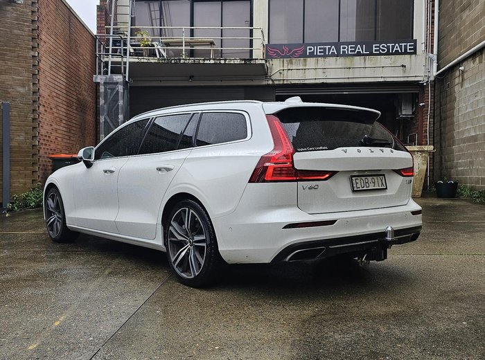 2019 Volvo V60 T5 Inscription MY20 AWD Crystal White
