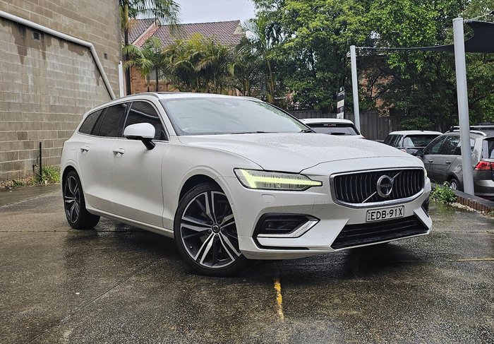 2019 Volvo V60 T5 Inscription MY20 AWD Crystal White