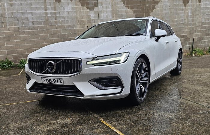 2019 Volvo V60 T5 Inscription MY20 AWD Crystal White