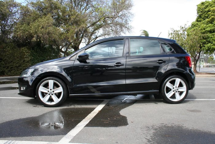 2013 Volkswagen Polo 77TSI Comfortline 6R MY14 Deep Black