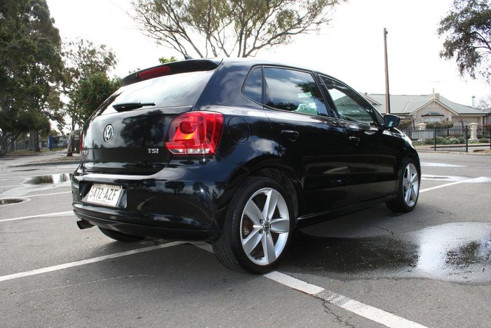 2013 Volkswagen Polo 77TSI Comfortline 6R MY14 Deep Black