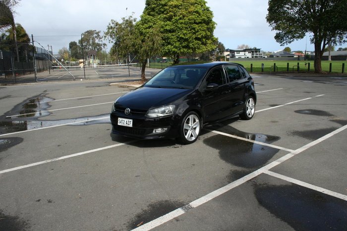 2013 Volkswagen Polo 77TSI Comfortline 6R MY14 Deep Black