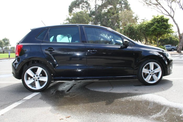2013 Volkswagen Polo 77TSI Comfortline 6R MY14 Deep Black