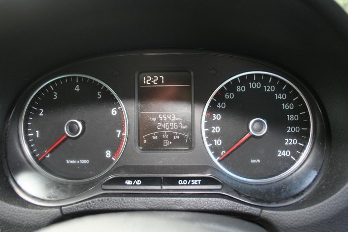 2013 Volkswagen Polo 77TSI Comfortline 6R MY14 Deep Black